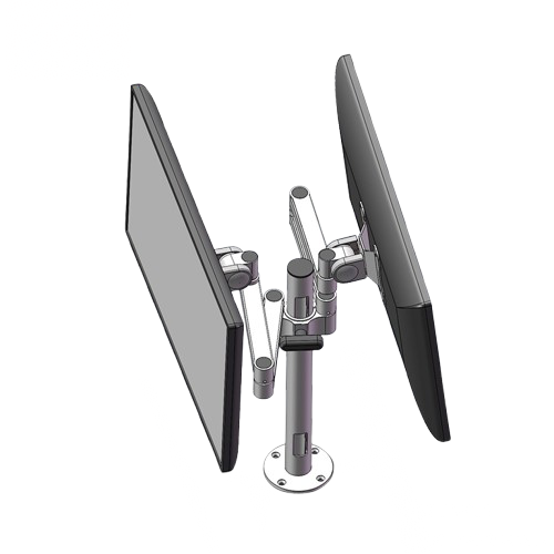 Dual screen stand