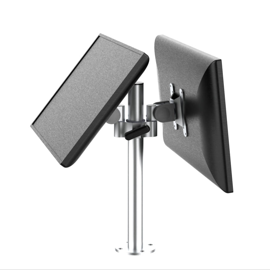 Two-way monitor stand