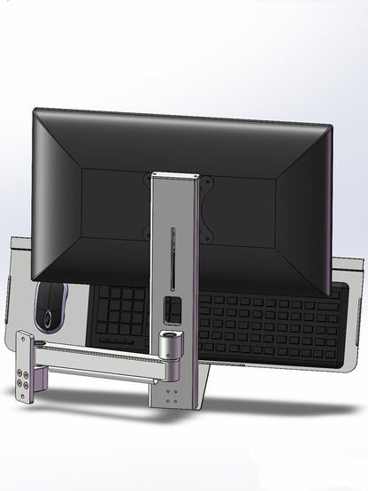 Wall display with keyboard stand 092plus❗️