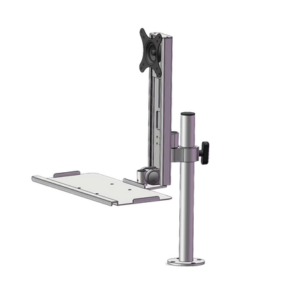 Pole display with keyboard stand 093STD