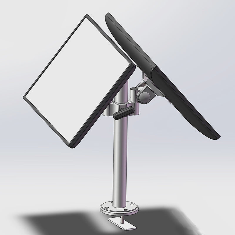 Two-way monitor stand