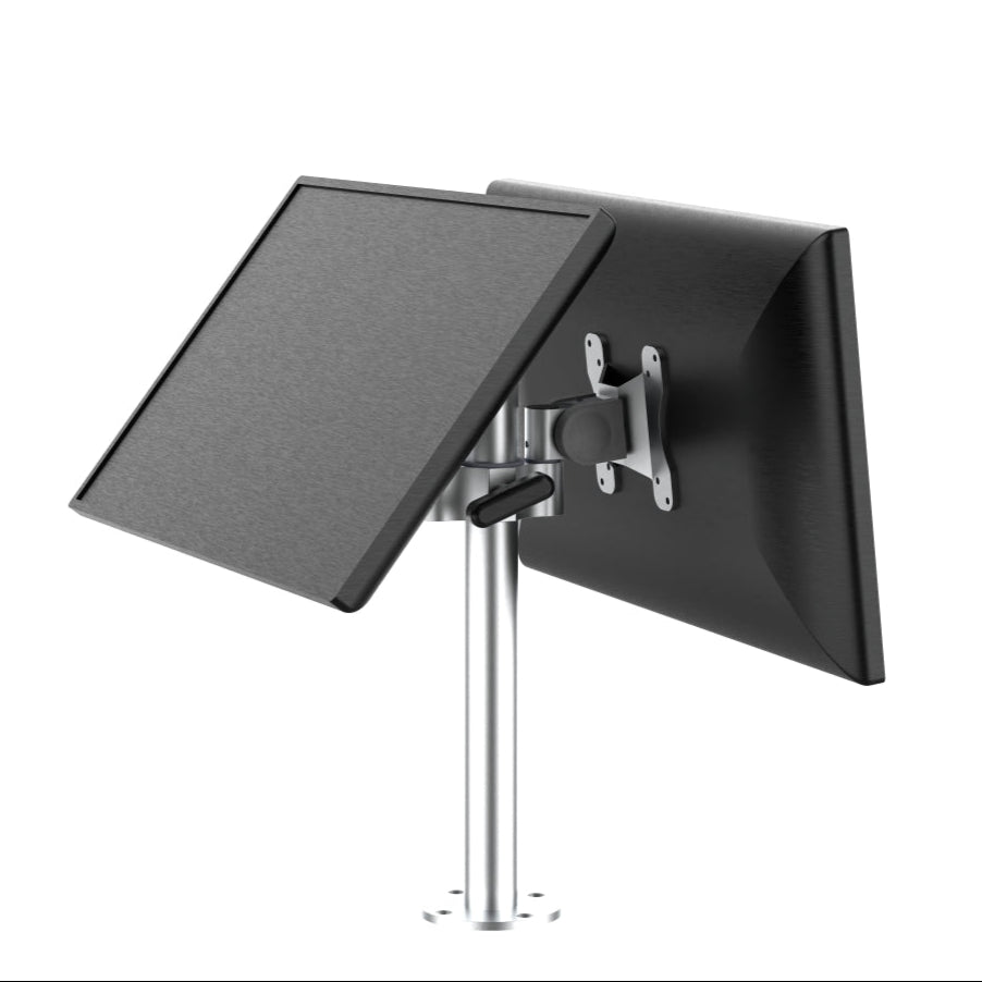 Two-way monitor stand