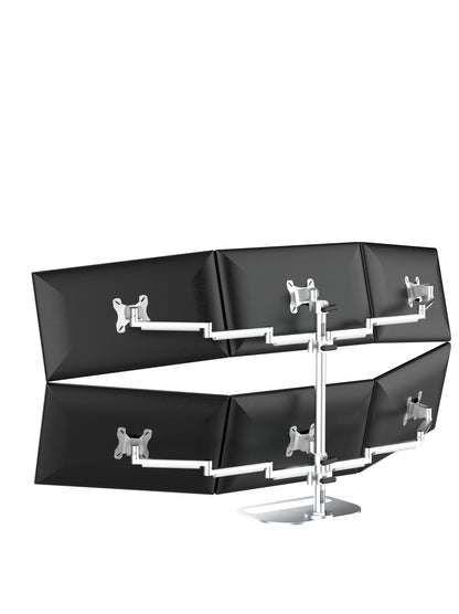 Professional six-screen stand