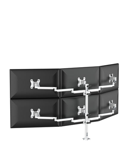 Professional six-screen stand